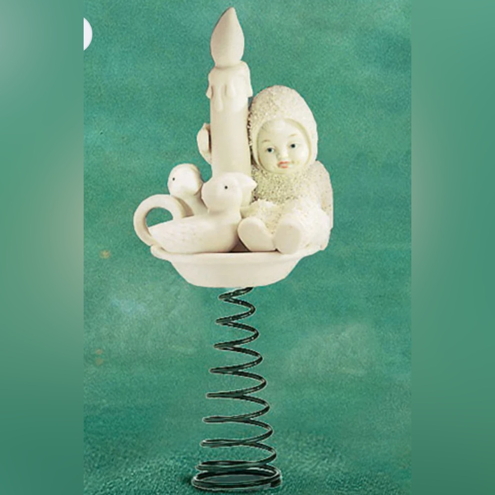 Snowbabies - Candle Light...Season Bright Treetopper